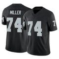 Kooe LV.Raiders #74 Kolton Miller Player Black Limited Vapor F.U.S.E. Home Game Stitched Jerseys