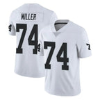 Kooe LV.Raiders #74 Kolton Miller Player White Limited Vapor Untouchable Home Game Stitched Jerseys