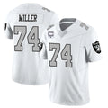 Kooe LV.Raiders #74 Kolton Miller Player White Vapor Limited Home Game Stitched Jerseys