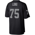 Kooe LV.Raiders #75 Howie Long Mitchell & Ness Black Retired Player Legacy Replica Jersey