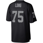Kooe LV.Raiders #75 Howie Long Mitchell & Ness Black Retired Player Legacy Replica Jersey