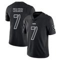 Kooe LV.Raiders #7 Quay Walker Player Black Limited Black Impact Home Game Stitched Jerseys