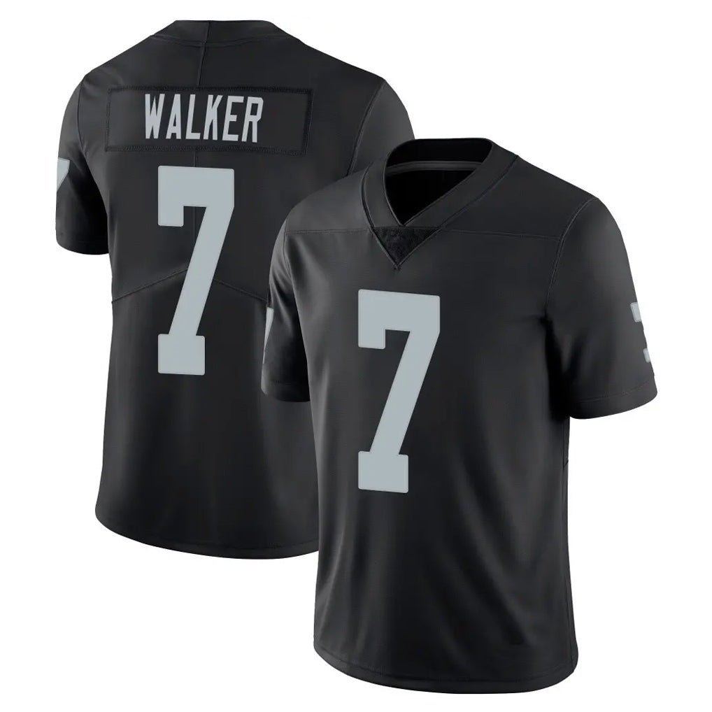 Kooe LV.Raiders #7 Quay Walker Player Black Limited Vapor Untouchable Home Game Stitched Jerseys