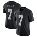 Kooe LV.Raiders #7 Quay Walker Player Black Limited Vapor Untouchable Home Game Stitched Jerseys