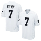 Kooe LV.Raiders #7 Quay Walker Player White Home Game Stitched Jerseys