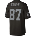 Kooe LV.Raiders #87 Dave Casper Mitchell & Ness Black Legacy Replica Jersey Stitched Puhic