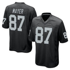Kooe LV.Raiders #87 Michael Mayer Player Black Home Game Stitched Jerseys