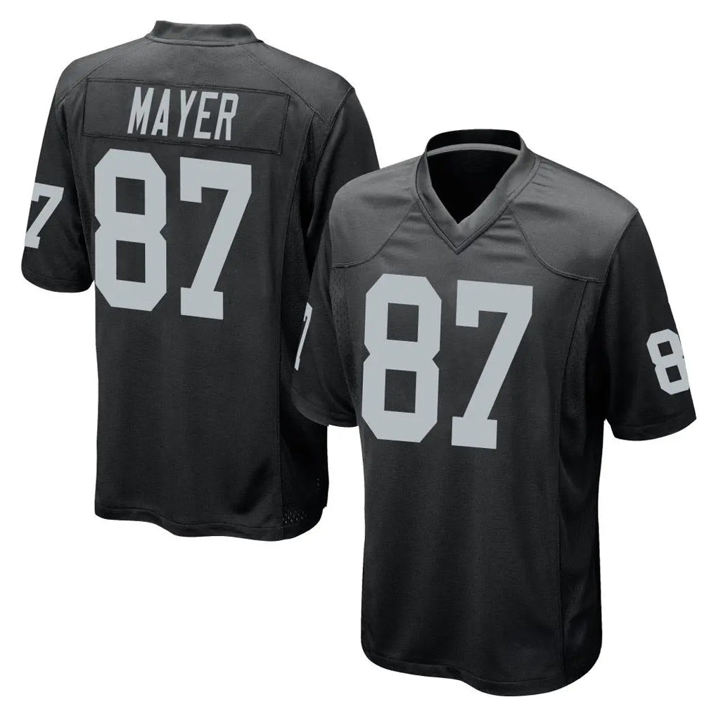 Kooe LV.Raiders #87 Michael Mayer Player Black Home Game Stitched Jerseys