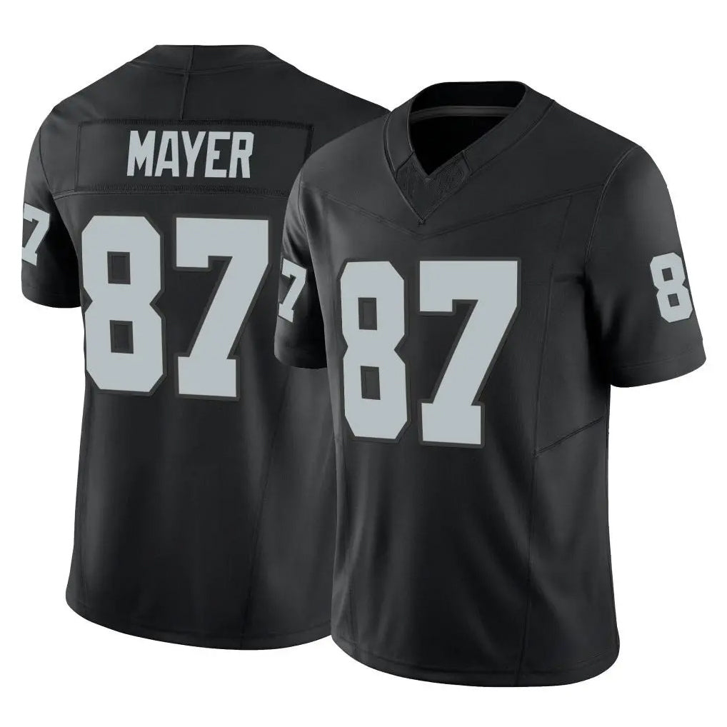 Kooe LV.Raiders #87 Michael Mayer Player Black Limited Vapor F.U.S.E. Home Game Stitched Jerseys