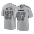 Kooe LV.Raiders #87 Michael Mayer Player Gray Atmosphere Fashion Limited Game Stitched Jerseys
