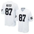 Kooe LV.Raiders #87 Michael Mayer Player White Home Game Stitched Jerseys