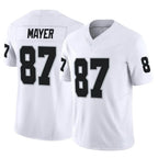 Kooe LV.Raiders #87 Michael Mayer Player White Limited Vapor F.U.S.E. Home Game Stitched Jerseys