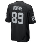 Kooe LV.Raiders #89 Brock Bowers Black 2024 Draft First Round Pick Player Game Jersey Stitched Jerseys