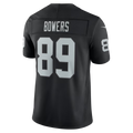Kooe LV.Raiders #89 Brock Bowers Black Team Vapor F.U.S.E. Limited Stitched Jerseys