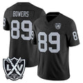 Kooe LV.Raiders #89 Brock Bowers Player Black 2026 Vapor Limited Home Game Stitched Jerseys