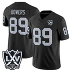 Kooe LV.Raiders #89 Brock Bowers Player Black 2026 Vapor Limited Home Game Stitched Jerseys