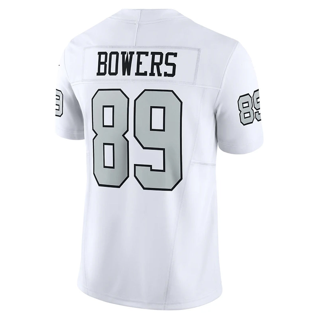Kooe LV.Raiders #89 Brock Bowers Player White Alternate Vapor F.U.S.E Limited Stitched Jerseys