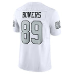 Kooe LV.Raiders #89 Brock Bowers Player White Alternate Vapor F.U.S.E Limited Stitched Jerseys