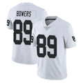 Kooe LV.Raiders #89 Brock Bowers Player White Limited Vapor Untouchable Home Game Stitched Jerseys