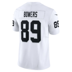 Kooe LV.Raiders #89 Brock Bowers White Vapor F.U.S.E. Limited Stitched Jerseys