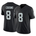Kooe LV.Raiders #8 Kirk Cousins Player Black Limited Vapor F.U.S.E. Home Game Stitched Jerseys