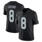 Kooe LV.Raiders #8 Kirk Cousins Player Black Limited Vapor Untouchable Home Game Stitched Jerseys