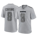 Kooe LV.Raiders #8 Kirk Cousins Player Gray Atmosphere Fashion Limited Game Stitched Jerseys