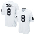 Kooe LV.Raiders #8 Kirk Cousins Player White Home Game Stitched Jerseys