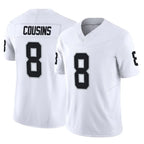Kooe LV.Raiders #8 Kirk Cousins Player White Limited Vapor F.U.S.E. Home Game Stitched Jerseys