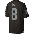 Kooe LV.Raiders #8 Ray Guy Mitchell & Ness Black Legacy Replica Jersey