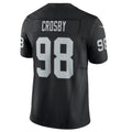 Kooe LV.Raiders #98 Maxx Crosby Black Vapor F.U.S.E. Limited Jersey American Stitched Jerseys