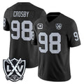 Kooe LV.Raiders #98 Maxx Crosby Player Black 2026 Vapor Limited Home Game Stitched Jerseys
