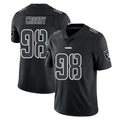 Kooe LV.Raiders #98 Maxx Crosby Player Black Limited Black Impact Home Game Stitched Jerseys