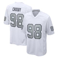 Kooe LV.Raiders #98 Maxx Crosby Player White Alternate Home Game Stitched Jerseys