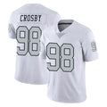 Kooe LV.Raiders #98 Maxx Crosby Player White Limited Color Rush Home Game Stitched Jerseys