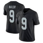 Kooe LV.Raiders #9 Jalen Nailor Player Black Limited Vapor Untouchable Home Game Stitched Jerseys