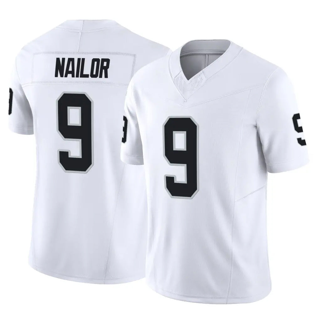 Kooe LV.Raiders #9 Jalen Nailor Player White Limited Vapor F.U.S.E. Home Game Stitched Jerseys