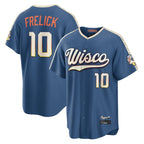 Kooe M.Brewers #10 Sal Frelick Player Blue 2026 City Connect Home Game Stitched Jerseys