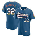 Kooe M.Brewers #32 Jacob Misiorowski Player Blue 2026 City Connect Home Limited Elite Stitched Jerseys