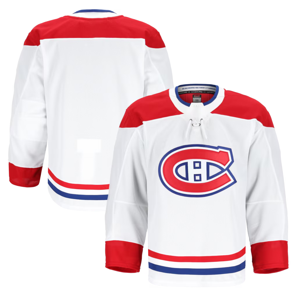 Kooe M.Canadiens White Away Authentic Pro Jerseys