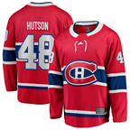 Kooe M.Canadiens #48 Lane Hutson Red Home Breakaway Jerseys