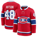 Kooe M.Canadiens #48 Lane Hutson Red Home Premium Jerseys