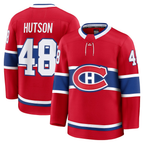 Kooe M.Canadiens #48 Lane Hutson Red Home Premium Jerseys