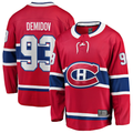 Kooe M.Canadiens #93 Ivan Demidov Red Home Breakaway Jerseys