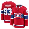 Kooe M.Canadiens #93 Ivan Demidov Red Home Premium Jerseys