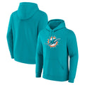 Kooe M.Dolphins Aqua LOGO Pullover Hoodies Limited Blank Player Stitched Jerseys