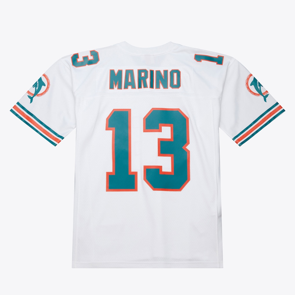 Kooe M.Dolphins #13 Dan Marino Mitchell & Ness White 1994 Legacy Replica Jersey Stitched Puhic Game Jerseys