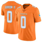 Kooe M.Dolphins #0 Ollie Gordon II Player Orange Limited Home Game Stitched Jerseys