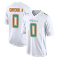 Kooe M.Dolphins #0 Ollie Gordon II Player White Fashion Home Game Stitched Jerseys