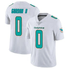 Kooe M.Dolphins #0 Ollie Gordon II Player White Limited Vapor Untouchable Home Game Stitched Jerseys